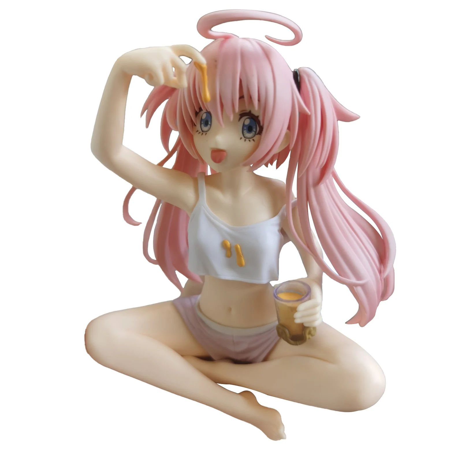 

12cm Anime figure Milim sitting action figures Cute Girl Milim figurine Doll PVC Model Toys Adult Collection Statue Gifts