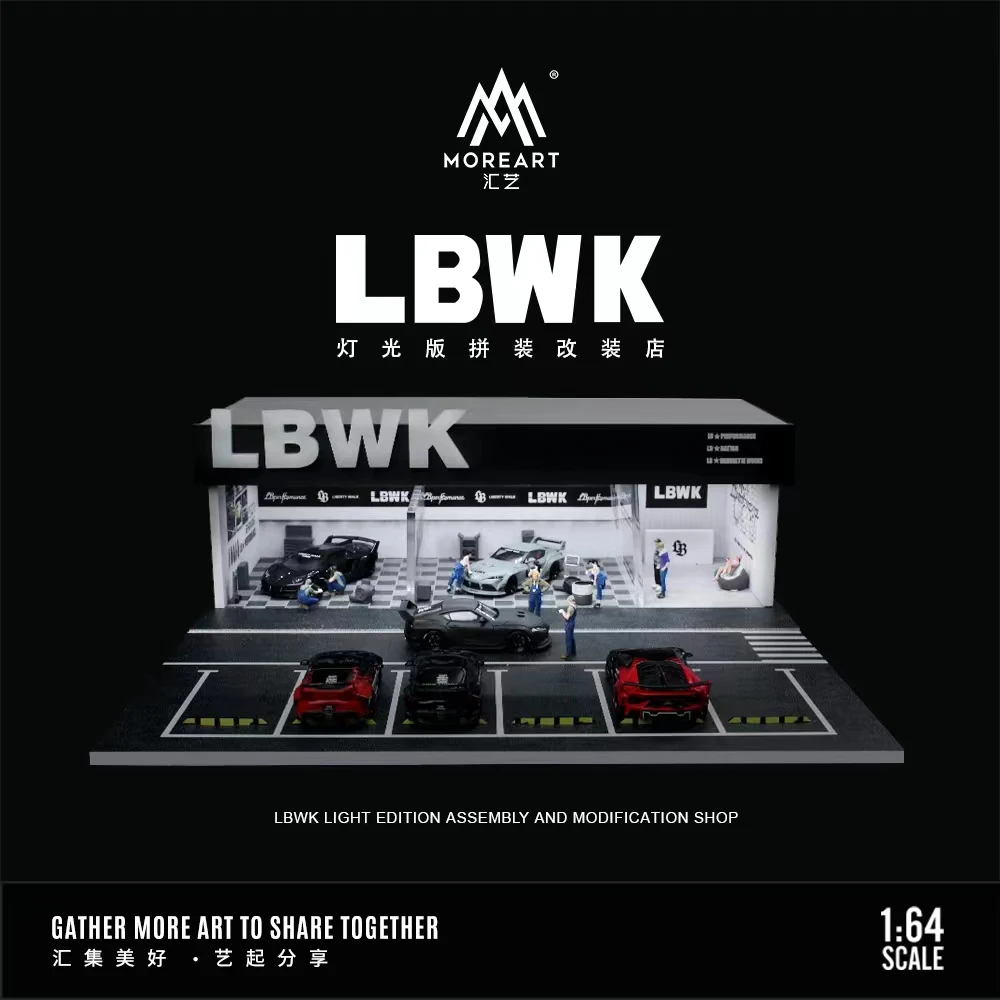 

TimeMicro&MoreArt 1:64 Магазин модификаций LBWK Сцена сборки версии освещения