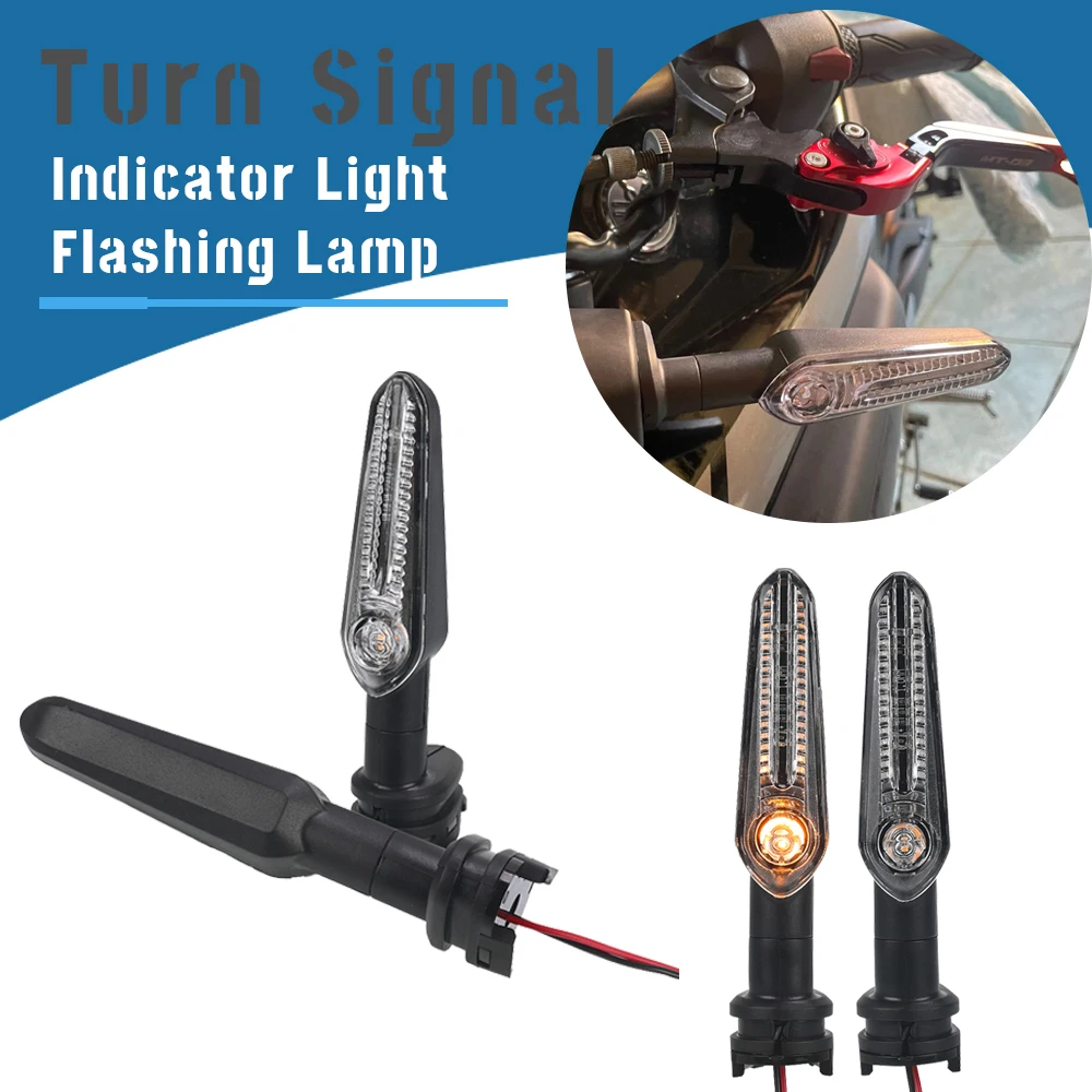 For Yamaha XTZ700/RALLY 2019-2023 XT1200Z 2010-2014 XT1200ZE 2014-2022 2023 LED Turn Signal Directional Indicator Flasher Light