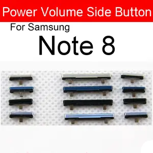 Bilashmart 1lot(3) Volume Power Button On Off Side Key Samsung Galaxy Note 8 N950 N950F N950FD N950U N950W N950N Repair Parts