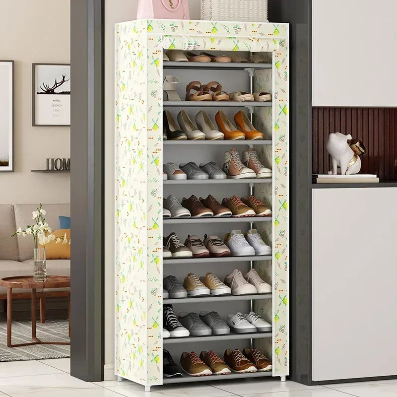 Shoerack Modern Organizers Shoes Shoemakers Home Furniture Living Room Cabinets Shoe-shelf Luxury House Entrance Shoe Rack Hall