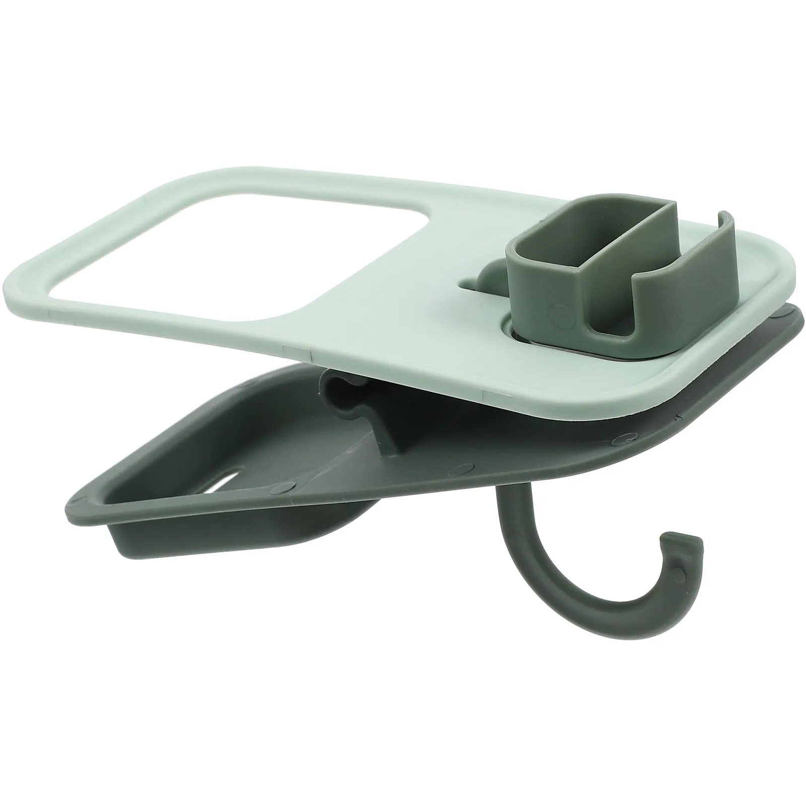 

Desk Cup Holder Clamp Sky-blue Nylon Fiberglass Multipurpose Desk Accessories Table Side Bottle Stand Storage Space Increase