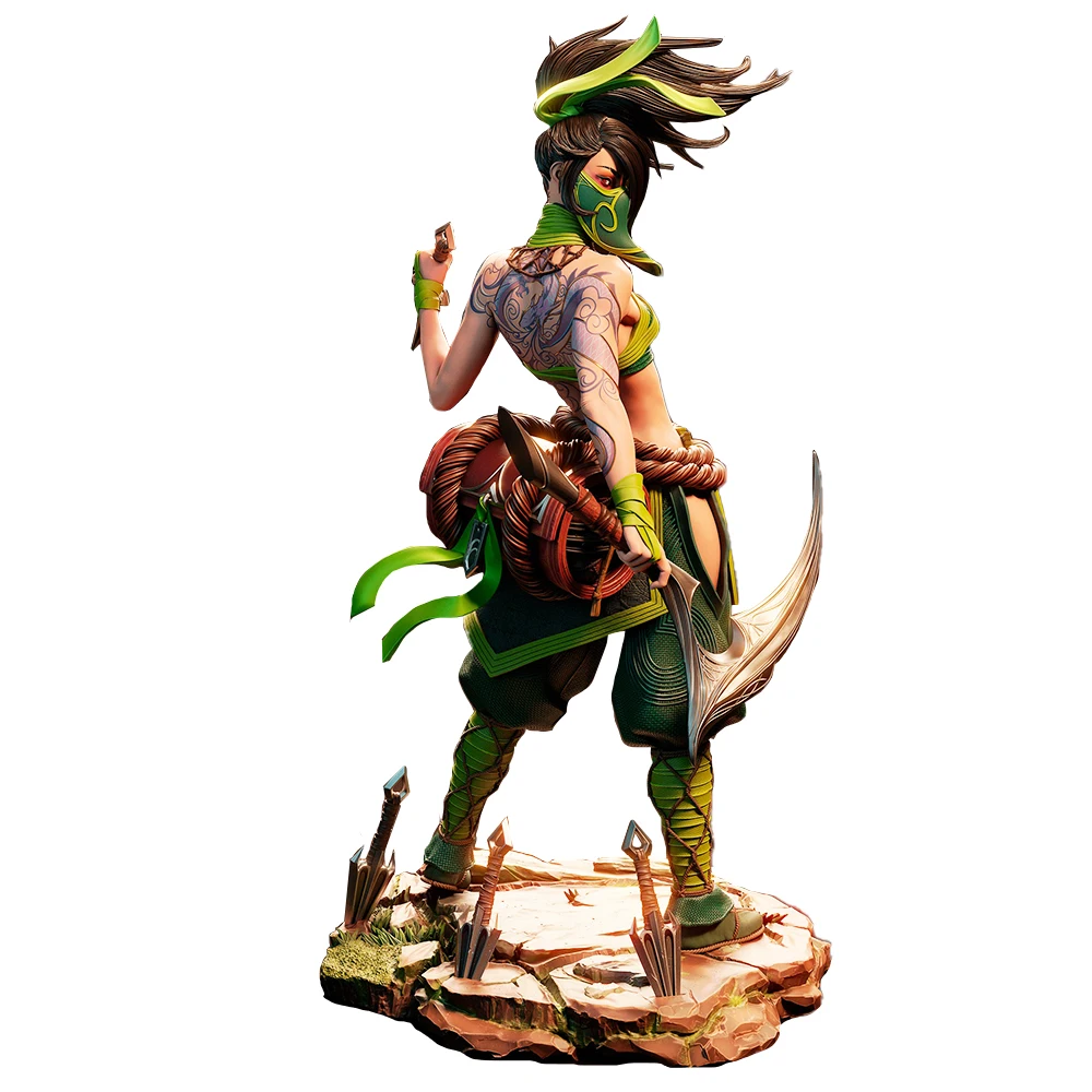 Kit de modèles miniatures en résine 3D Swift Female Warrior 1:16, Figurines non peintes à détails élevés (A999)