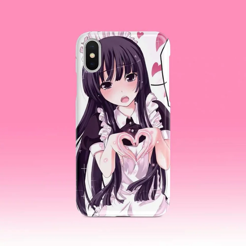 Japanese Korean Pixiv Anime Phone Case For iPhone 17 Air 16 E 15 14 13 12 11 Pro Max Plus X XS XR 7 8 Plus Anti Fall Y2K Cover