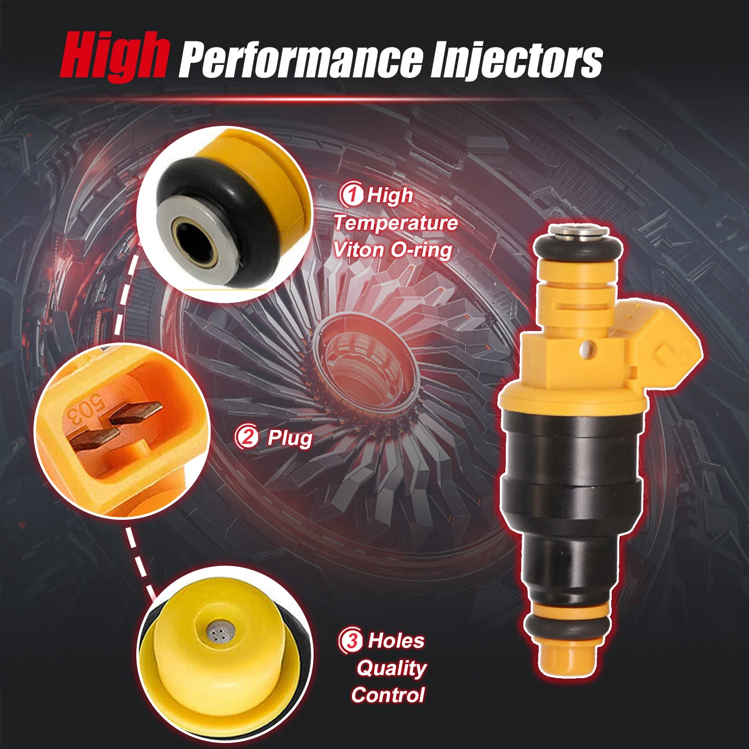 8PCS 0280150556 Fuel Injectors For Ford E150 E250 E350 4.6L 5.4L 1990-2002 2003 0280150943 CM5041 FJ713 F2TE-A3A 822-11124