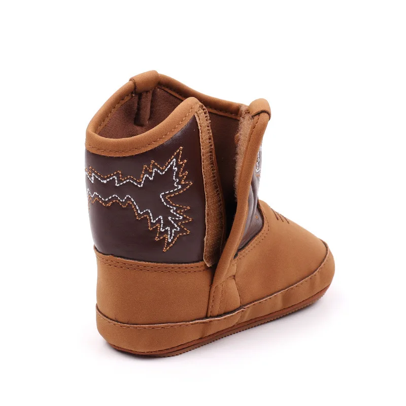 Yibubu-Chaussures à l'offre elles souples pour bébés, bottes chaudes pour tout-petits, simples et généreuses, adaptées pour l'automne et l'hiver, mignonnes et à la mode