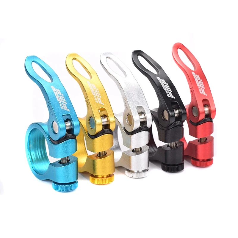 

Быстроразъемный зажим для подседельного штыря велосипеда, супер легкий алюминиевый сверхлегкий шоссейный велосипед 28,4 мм/31,8 мм/34,9 мм, аксессуары для MTB