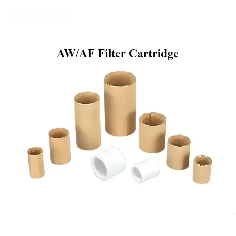 Air Filter Cartridge AW AF 2000 3000 4000 5000 Pneumatic Air Filter Element Copper Cartridge Fiber filter element