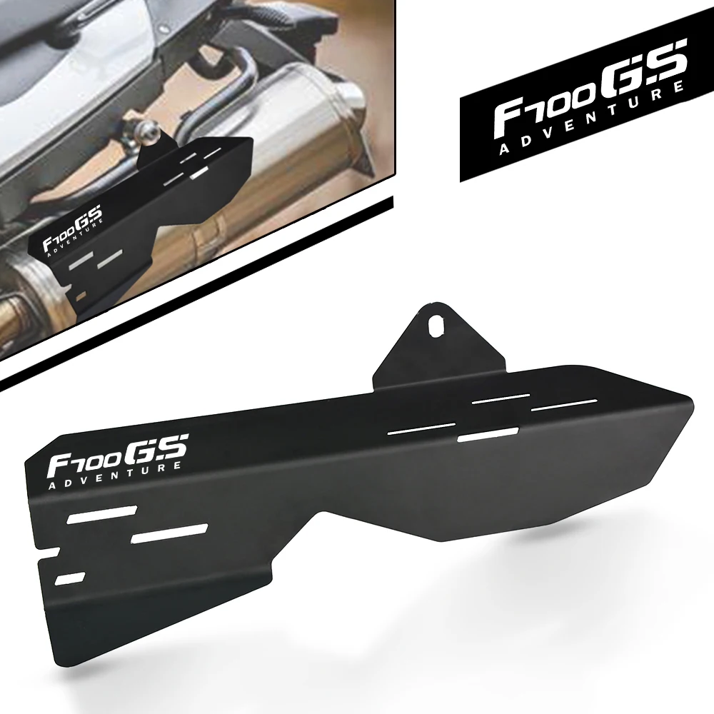 

F700GS Motorcycle FOR BMW ADVENTURE 2008-2017 2016 Aluminum Exhaust Pipe Protector Heat Shield Cover Guard Anti-scalding Part