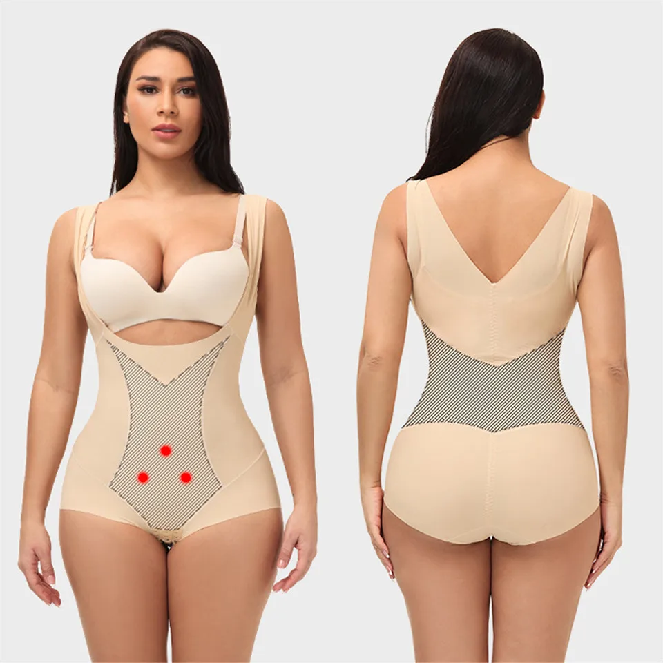 full Body Waist Shaper Women Slimming Sheath Flat Belly Buttock Push Up  Hip Lifter Abdomen Reducing Girdles Shapewear Bodysuit