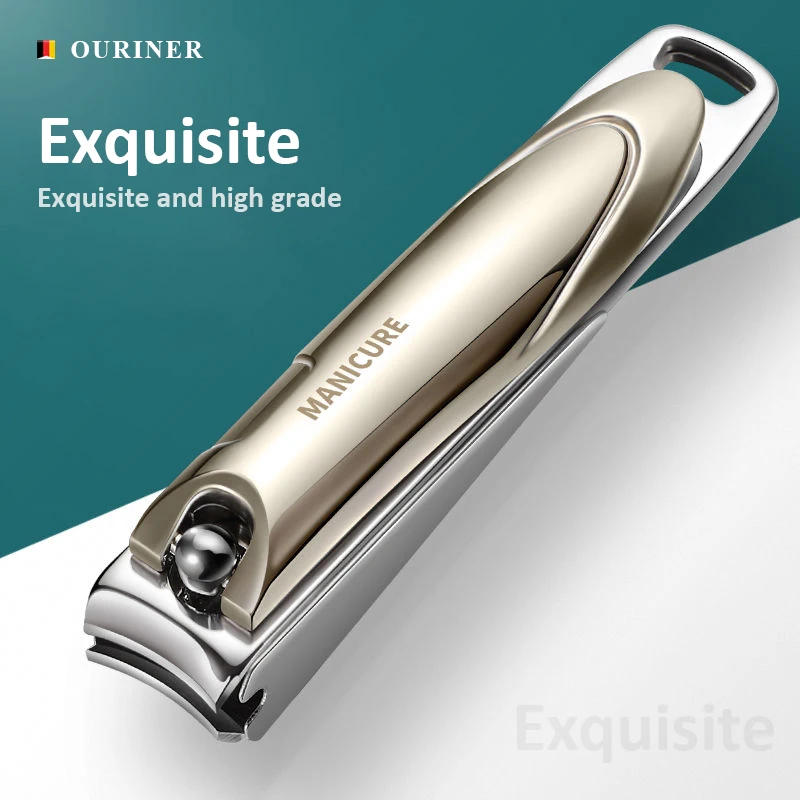 Recién llegados, juego de manicura, juegos de pedicura, cortaúñas, herramientas profesionales para cortar uñas de acero inoxidable con Kit de Estuche De Viaje