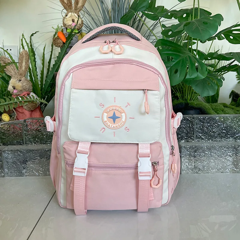 2024 neue Frauen rucksack Mädchen Schul rucksack zurück zur Schule Geschenk Jugend Frauen Schult asche wasserdicht großen Buch Rucksack