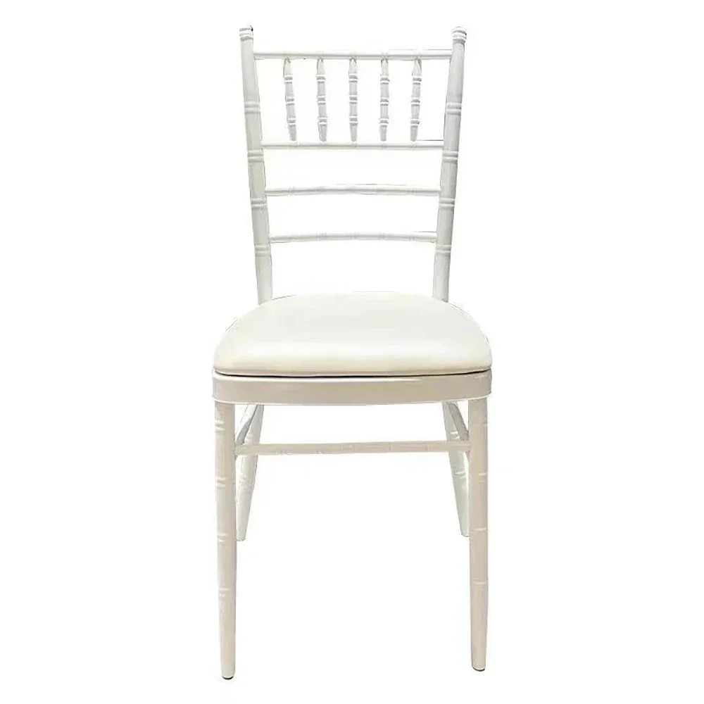 white gold banquet wedding chiavari Tiffany chair