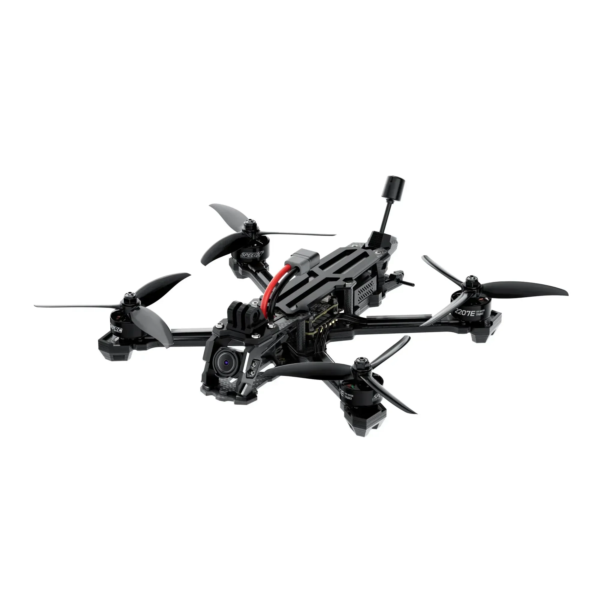 

GEPRC Vapor-X5 HD O3 5 дюймов Freestyle Quad F722 60A O3 Воздушный блок SPEEDX2 2207E 1960KV 6S LiPo