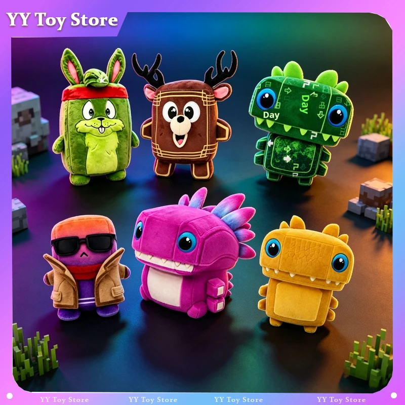 New Sprite Series Character Plushie Game Peripheral Plush Toy Soft Kawaii Home Ornament Collection Birthday Gift For Game Fans