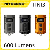 NITECORE TINI3 Intellgent 600 Lumens Multiple Color Temperatures Keychain Light EDC Flashlight for Outdoor Camping