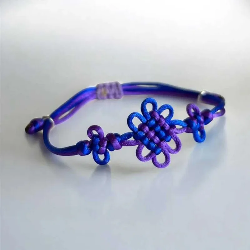 Anime KPop Demon Hunters HUNTR/X Rumi Cosplay pulsera tejida cuerda cadena colgante pulseras Unisex accesorios de joyería