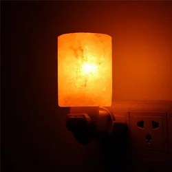 15w Himalayan Salt Night Light Natural Crystal Lamp Air Purifier Home Wall Decor Eu/us/uk/au Plug