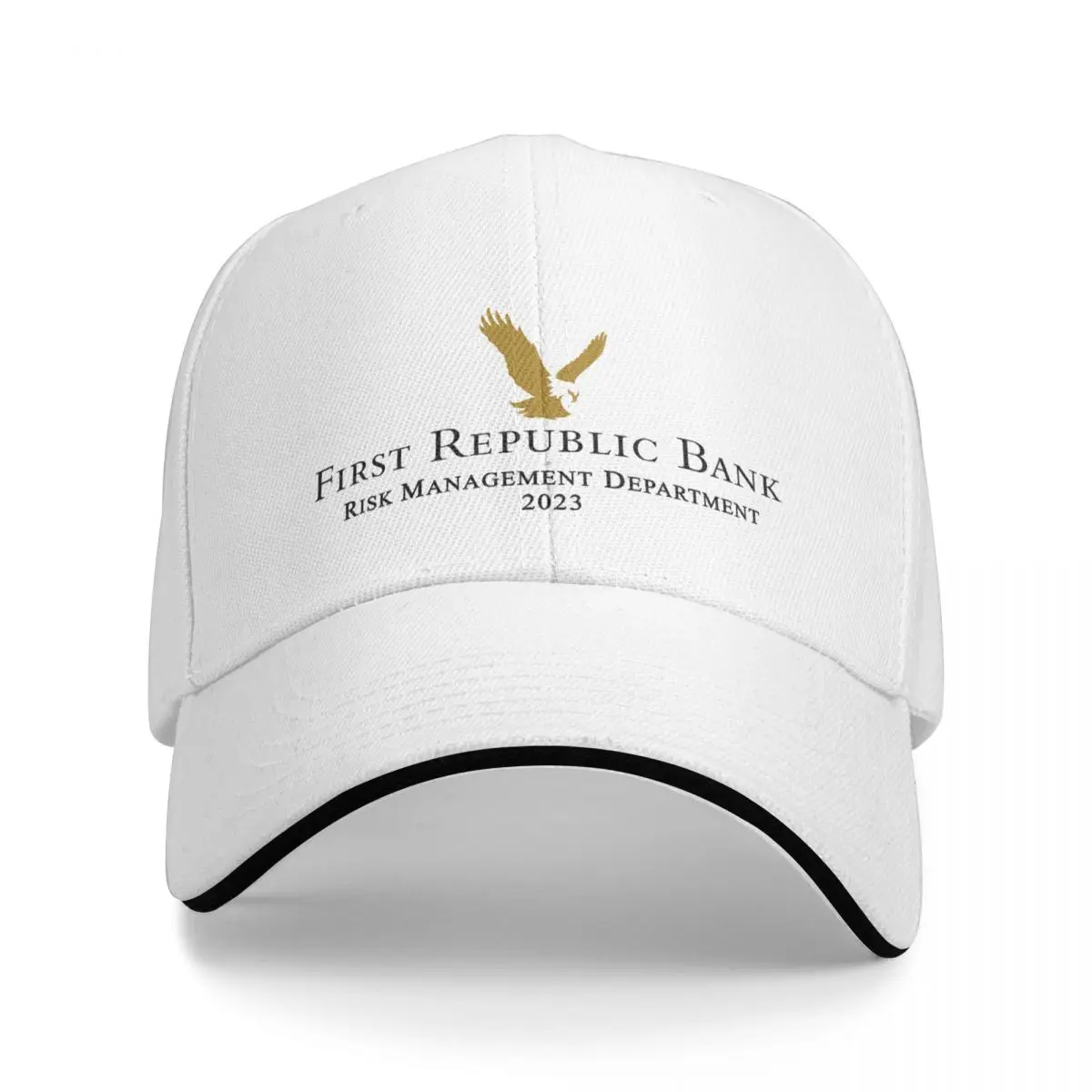 First Republic Bank Risk Management Department Baseball Cap Custom Cap birthday Women Men's