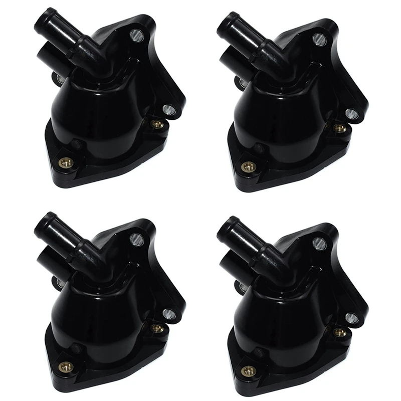 4X 19320PNA003 Engine Coolant Thermostat Housing For Honda CR-V CRV 2.4L 2002 2003 2004 2005 2006, Civic 1.7L 2002-2005