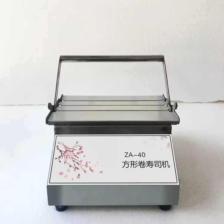 

Square Sushi Making Seaweed Rice Ball Forming Machine Japanese Restaurant Cafeteria Sushi Roll Making Machine