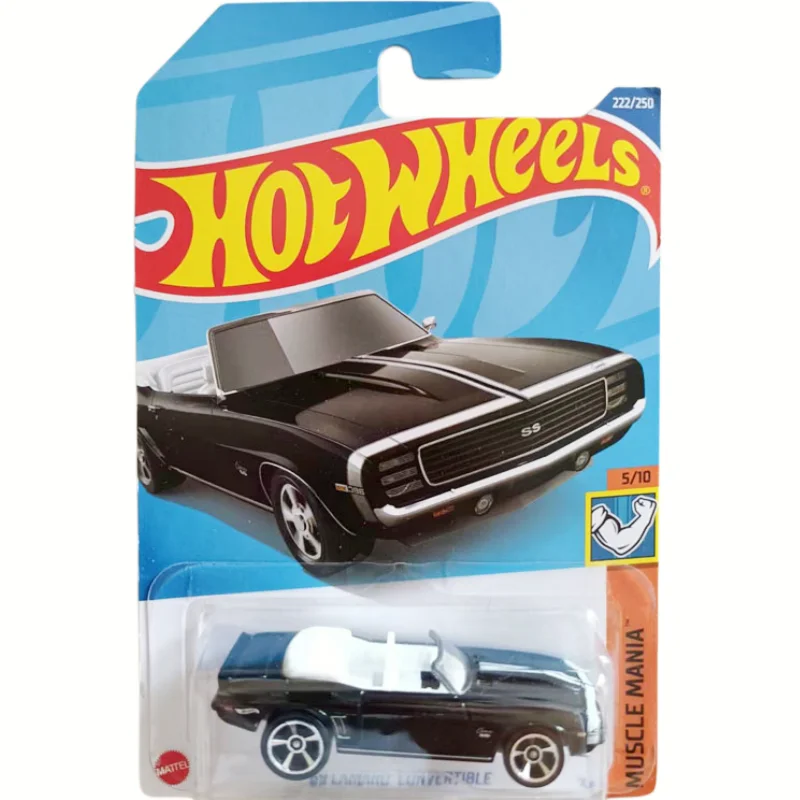 Hot Wheels 2022 Lamborghini Volvo McLaren Dodge Challenger Honda Ford Mustang Camaro Lotus Chevy Toy Car Diecast Model Gift 1/64