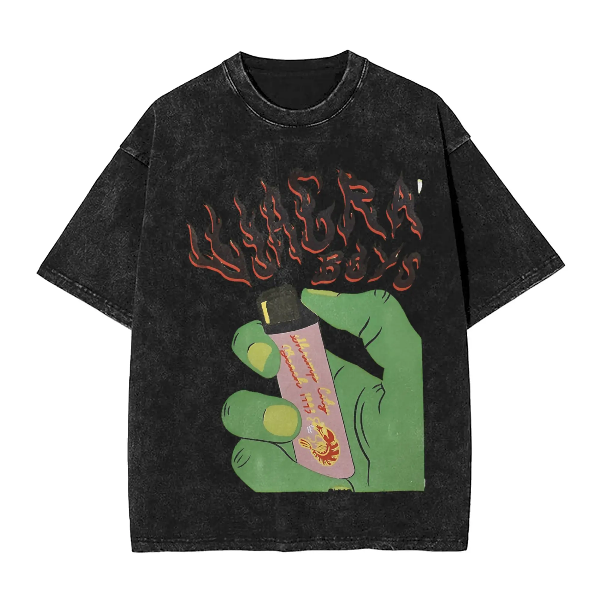 

Cool Viagra Boys Band Punk Music T-Shirts Men Round Collar Pure Cotton Washed T Shirts Short Sleeve Tee Shirt Gift Idea Clothing
