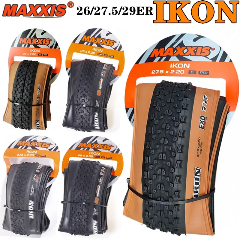 Maxxis IKON Mountain Bike Tires26/27.5/29X2.2 2.0 2.35 Is A Versatile XC Tire Designed To Perform In A Broad Range of Conditions