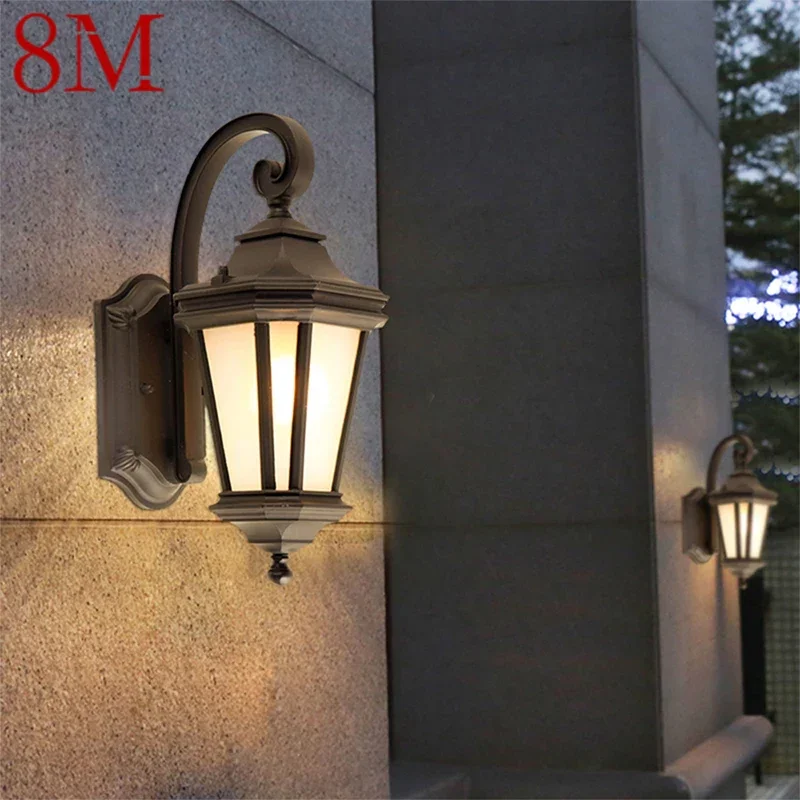 

8M Contemporary LED Outdoor Wall Lamps Electric Simplicity Waterproof Balcony Hallway Courtyard Villa Gate Hotel