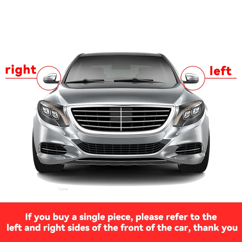 Horn Shape ABS Carbon Fiber Style Rear View Side Mirror Cover Rearview Caps For Honda CR-V CRV 2017-2020