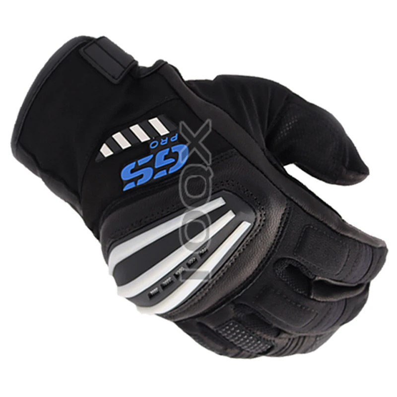 

Motorcycle Rallye 3 GS Leather Gloves For BMW Motorrad Guantes Motorbike Scooter Black Blue Luvas Unisex Mens