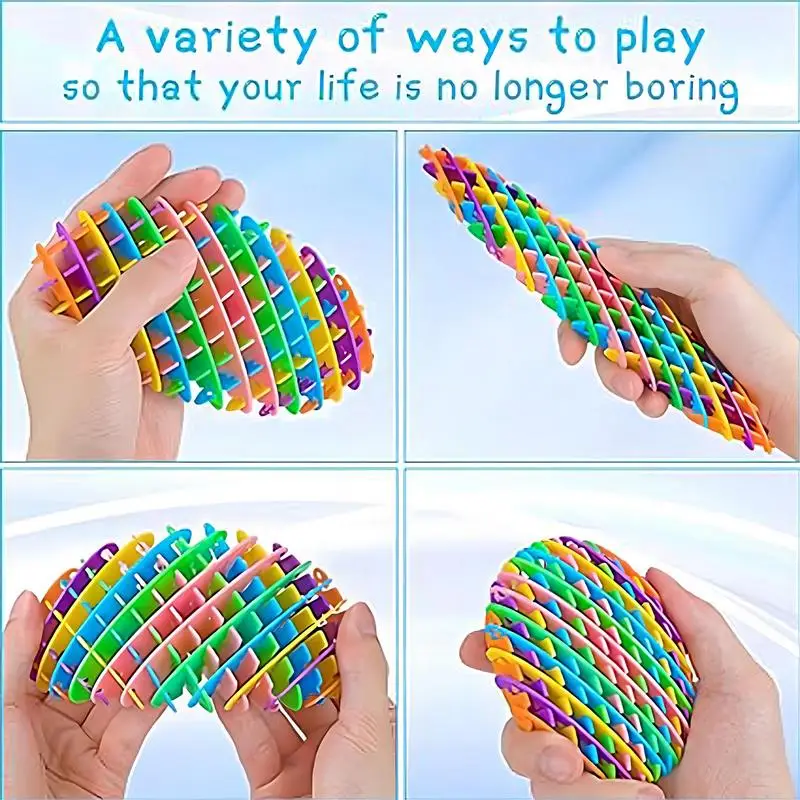 Portable Stretchy Squeeze Toys 3D Printing Luminous Worm Fingertip Sensory Toy Weird Worms Stress Relief Toy Gift for Kids Adult