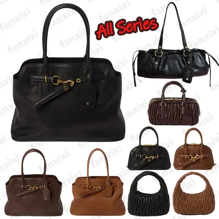 Designer Bag Shoulder Bag Tote bag Nappa LeatherLuxury Bag Handbag Vintage Hardware Letter Classic Satchel bag Underarm Bag Wall