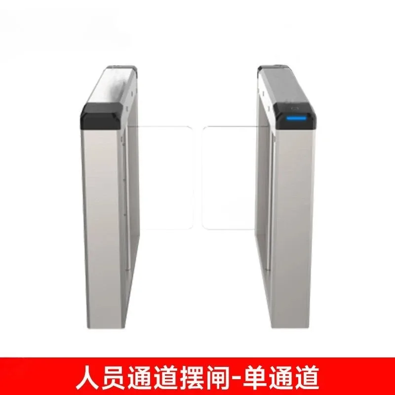 Facial recognition swing gate construction site gym school community pedestrian access gate access control system