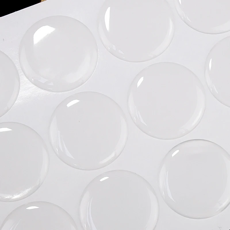 500pcs Round Transparent/Clear Epoxy Adhesive Sticker Domes Cups 30/40mm For DIY Jewelry Making