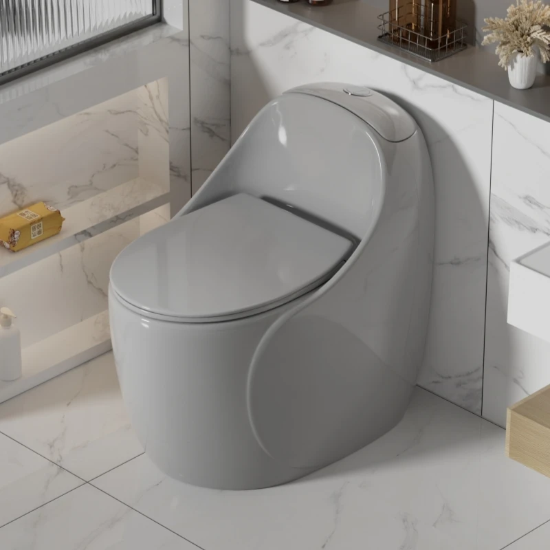 Factory Direct Closet Bathroom One Piece Commode Ceramic Elongated Dual-flush Modern S-Trap Floor Mounted 2-Year Warranty Toilet