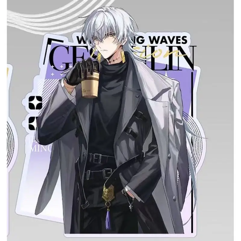 嵐の波 Jiyan ローバー Geshu Lin アクリルスタンディングサインアニメかわいいクリスマス飾りオリジナリティ人格アクリルブラケット