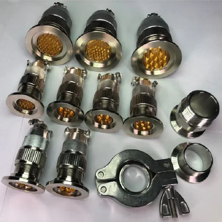 Hermetically Sealed Vacuum Connector Glass Sintered Aviation Plug Kf25 Series Kf40 Series