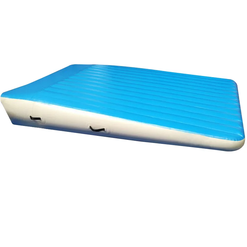 IFUNWOD للطي المنحدر إسفين سجادة رياضية منحدر سجادة للتراجع الرياضة ممارسة نفخ الجمباز المنحدر للبيع