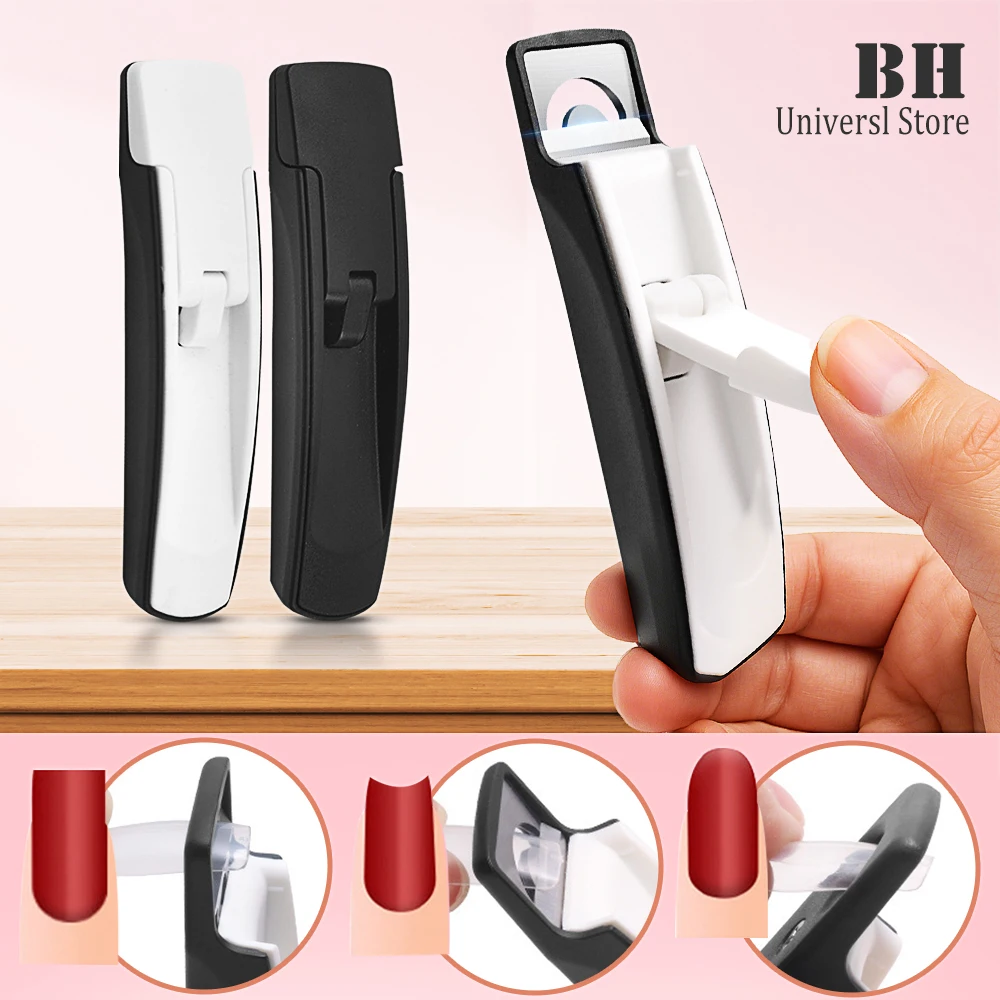 1Pcs Acrylic Nail Clippers Cutters for Nails False Nail Tips Extension Nails Manicure Tool for Nail Art Salon at Home