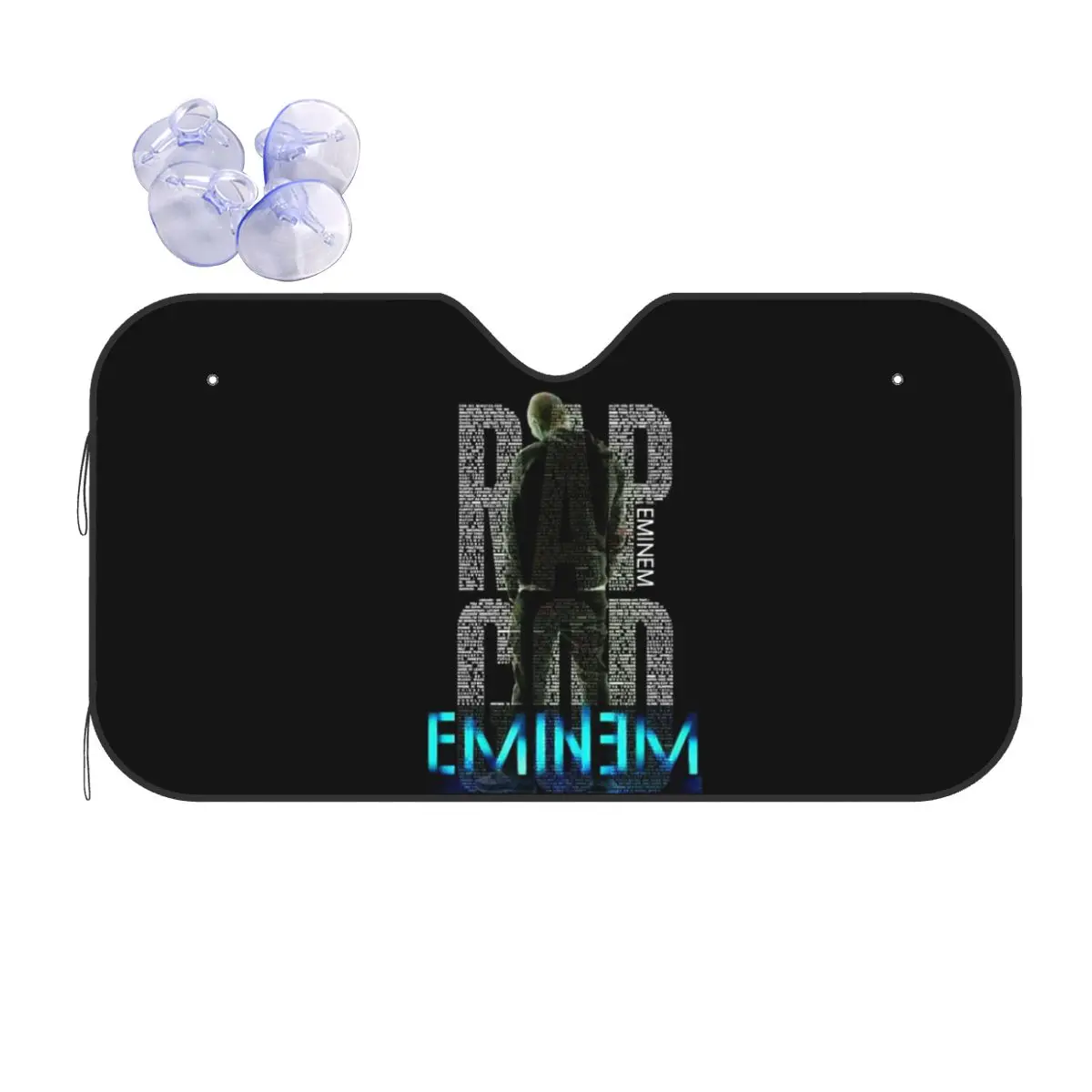 

Солнцезащитный козырек Rap God Eminem, лобовое стекло автомобиля, переднее лобовое стекло, солнцезащитный козырек, аксессуары, чехлы