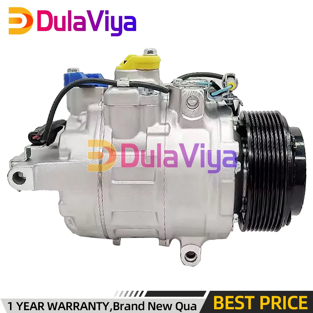 7SEU17C Air Conditioner AC Compressor For BMW F22 M235i F20 F21 F87 F11 X5 E70 X6 E71 E72 64529332781 447280-8300 64529154070