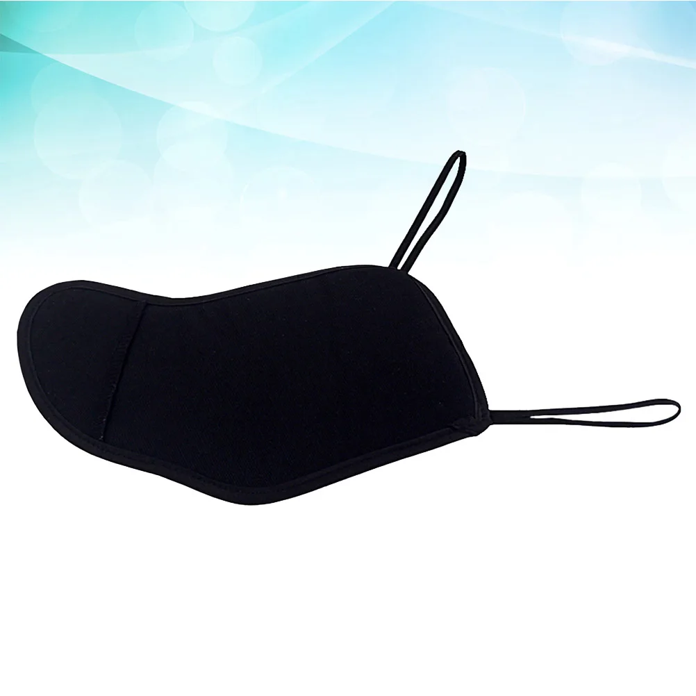 

Elastic Band Soft Cotton Sponge Violin Shoulder Rest Pad Chin Protector Comfortable Playing Accessory For All Size Violins Black