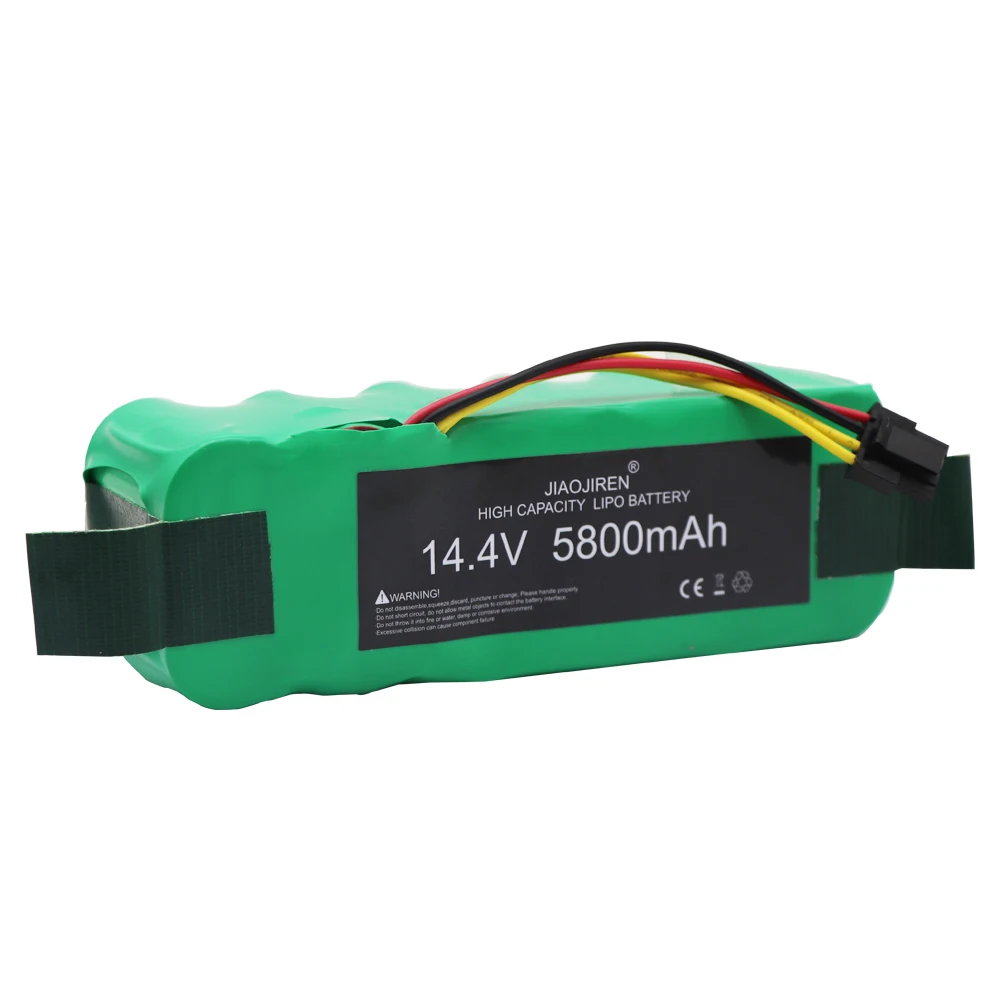 14.4V 5800mAh NI-MH Battery for Panda X500 for Kitfort KT504 for Dibea X580 X900 Vacuum Cleaner for Ecovacs Mirror CR120 Battery