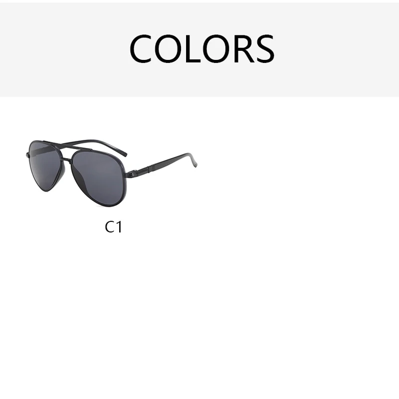 أزياء الطيار النظارات الشمسية النساء الرجال خمر العلامة التجارية مصمم ظلال في الهواء الطلق القيادة نظارات شمسية سيدة رجل UV400 نظارات واقية #5