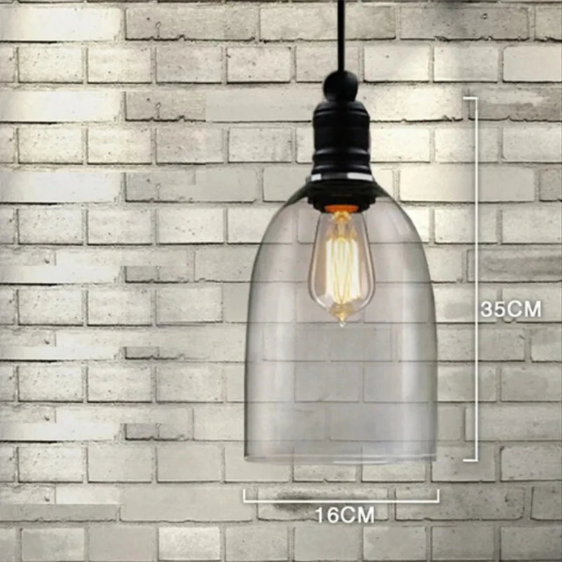 Nordic Minimalist Yahei Lamp Head Sphere Creativity Xiangtian Village Restaurant Kitchen Owling  Bedroom Study Glass Chandelier