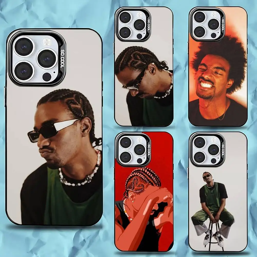 

T-Tai V-Verdes R&B Singer Phone Case For iPhone 16,15,14,13,12,11,Pro,Max,Plus,Mini,XS,SE Anti Fall Black Matte Hard Bumper