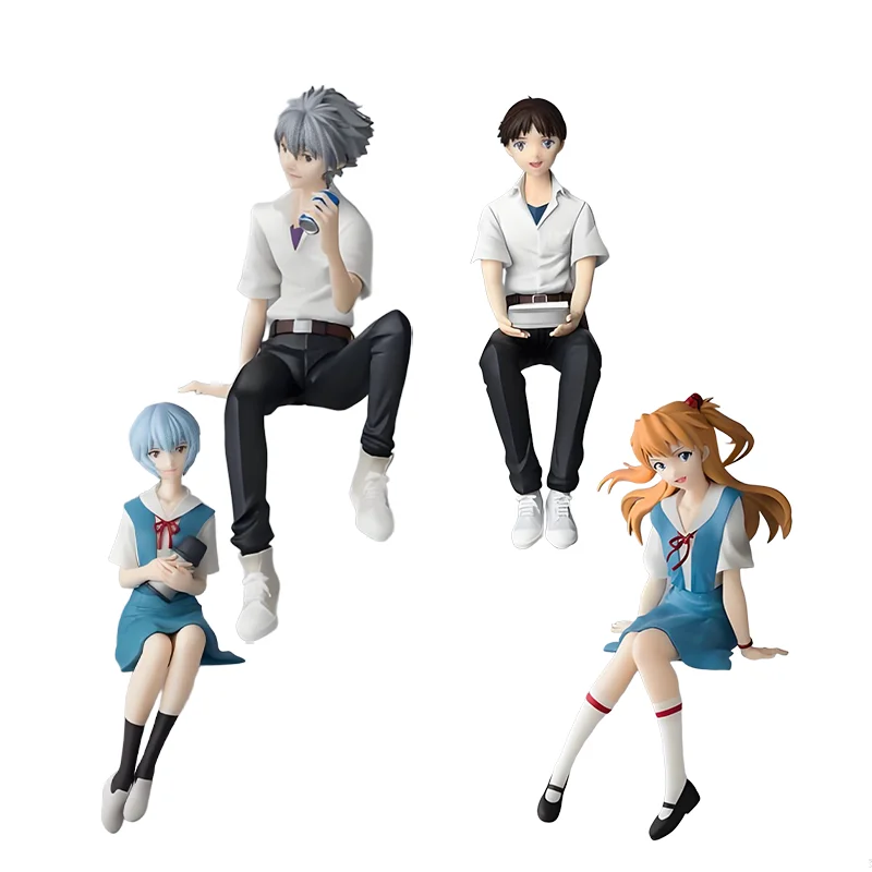 Original Sega Neon Genesis Evangelion Ikari Shinji Ayanami Rei Nagisa Kaworu Asuka Langley Soryu figura modelo coleccionista juguete para regalo