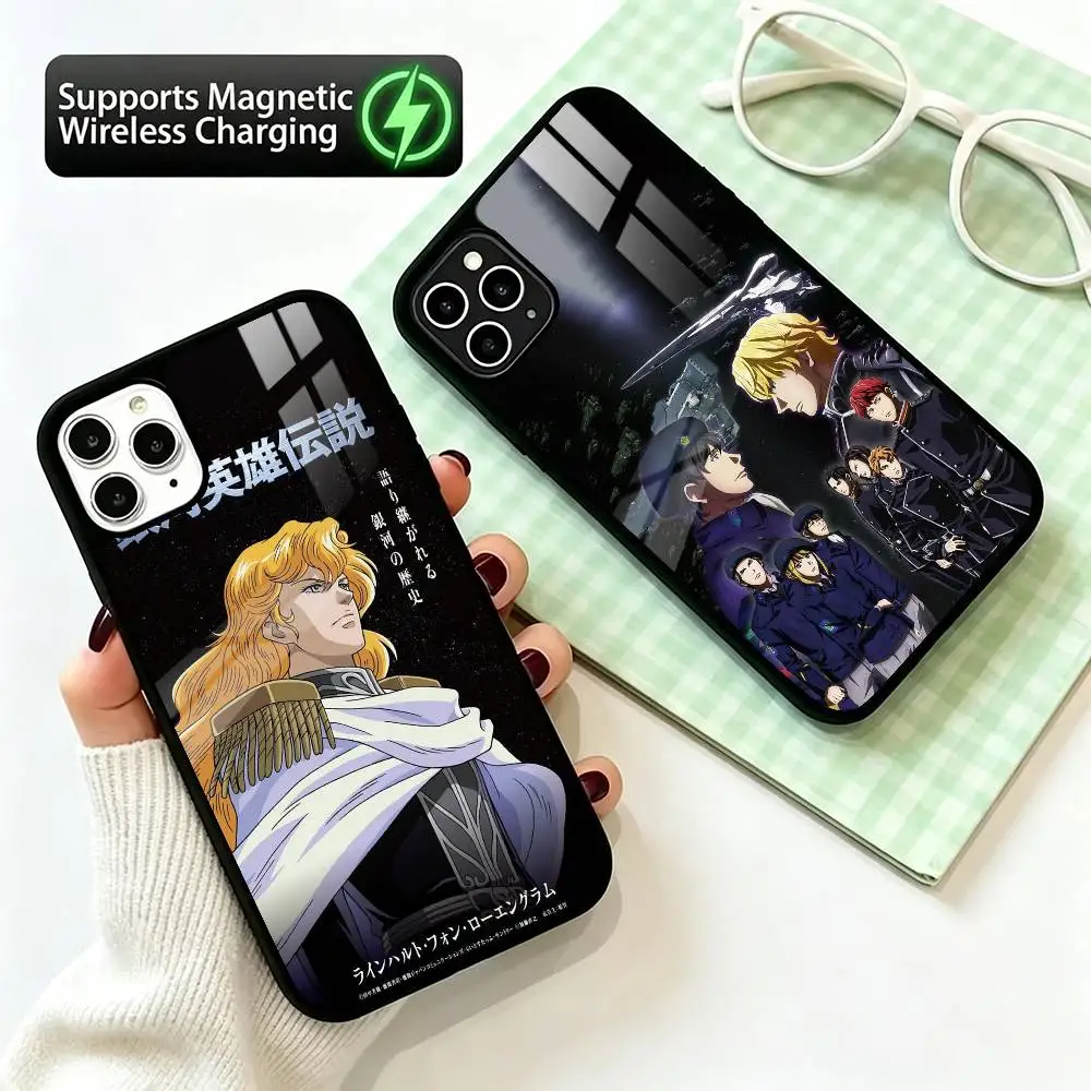 Legend of the Galactic Heroes  Phone Case For iPhone17,16,15,14,13,12,11 Plus,Pro Supports Magnetic Wireless Charging