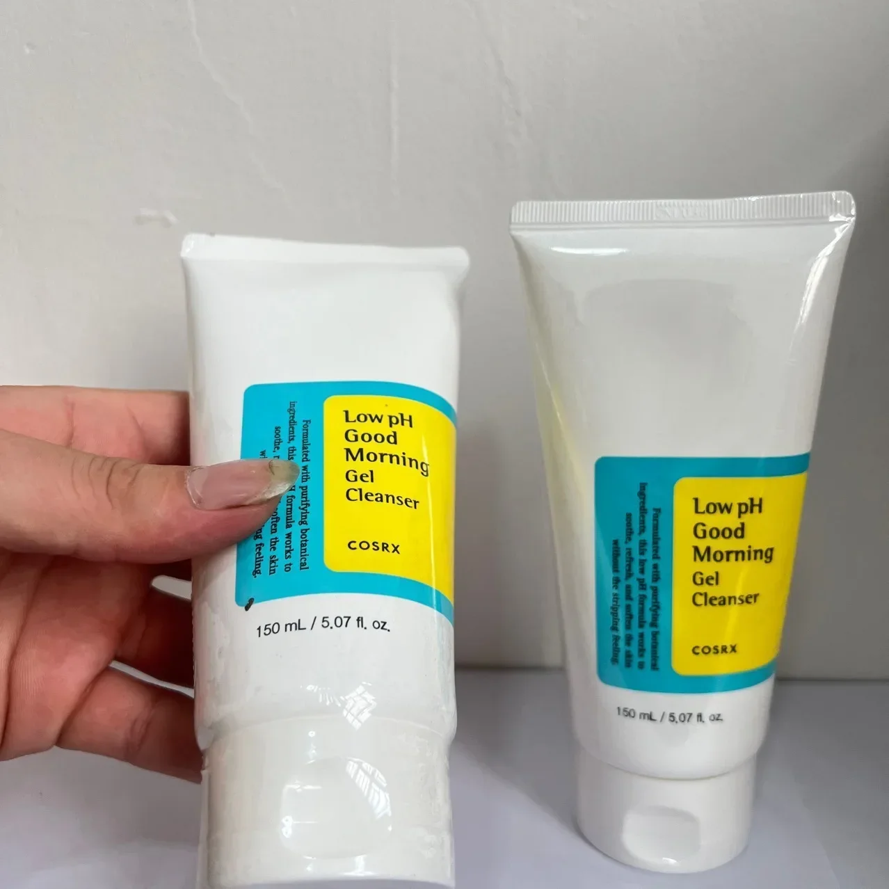 منظف ترطيب الوجه منظف الأحماض الأمينية لطيف لينة ترطيب التطهير العميق 150 مللي مقشر الوجه غسل الوجه #5